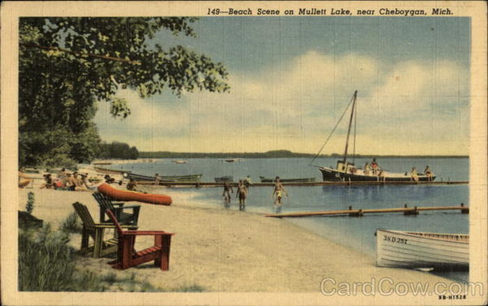 Silver Lodge Resort - Old Postcard